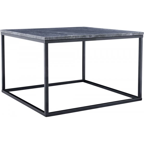 Accent soffbord 75 - Grå marmor / Svart underrede Accent soffbord 75 - Grå marmor / Svart underrede
