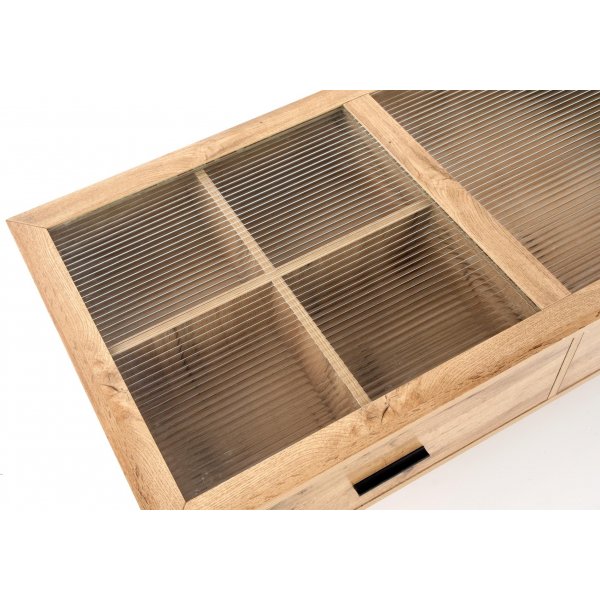 Serenity soffbord 120x 60 cm - Ek/svart Serenity soffbord 120x 60 cm - Ek/svart