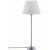 Kent bordslampa - Offwhite/krom - 58 cm