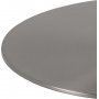 Corby soffbord 80 cm - Vit/nickel