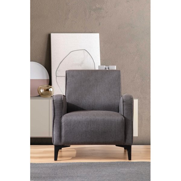 Fauteuil Petra - Anthracite Fauteuil Petra - Anthracite