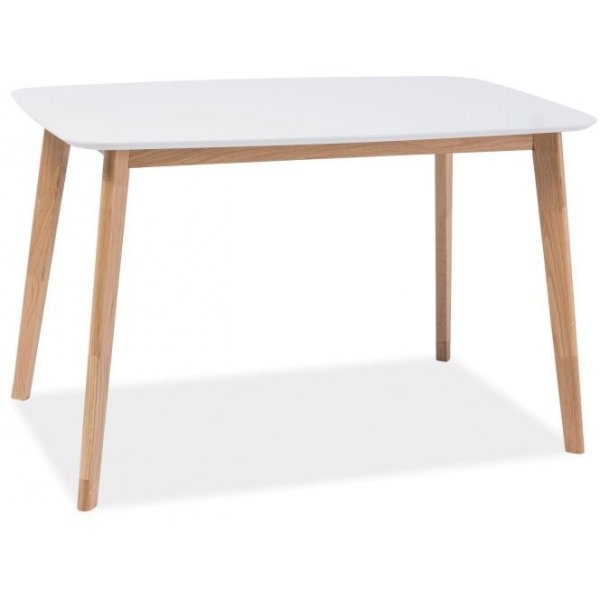 Matbord Kristen 120 cm - Vit/ek
