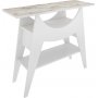 Ese avlastnigsbord 100 x 35 cm - Vit