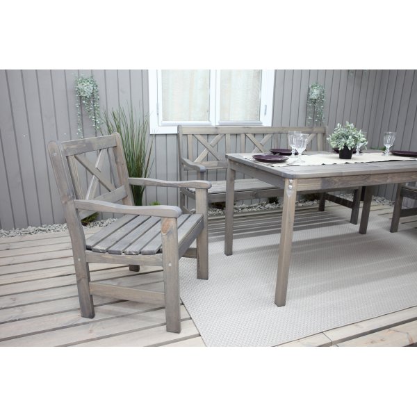 Bollnäs outdoor groep - Klassiek grijs Bollnäs outdoor groep - Klassiek grijs