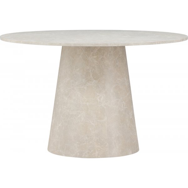 Matbord Lanzo 120 cm marmor beige