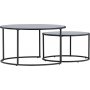 Twin soffbord 79/59,5 cm - Svart