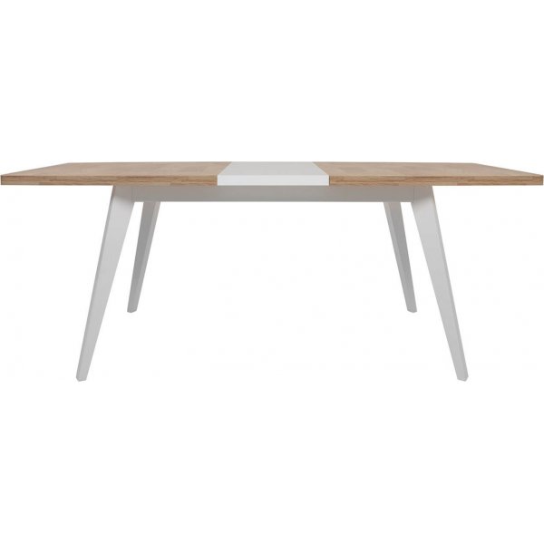 Table à manger Alameda 160-200 x 90 cm - Chêne Westminster/blanc Table à manger Alameda 160-200 x 90 cm - Chêne Westminster/blanc