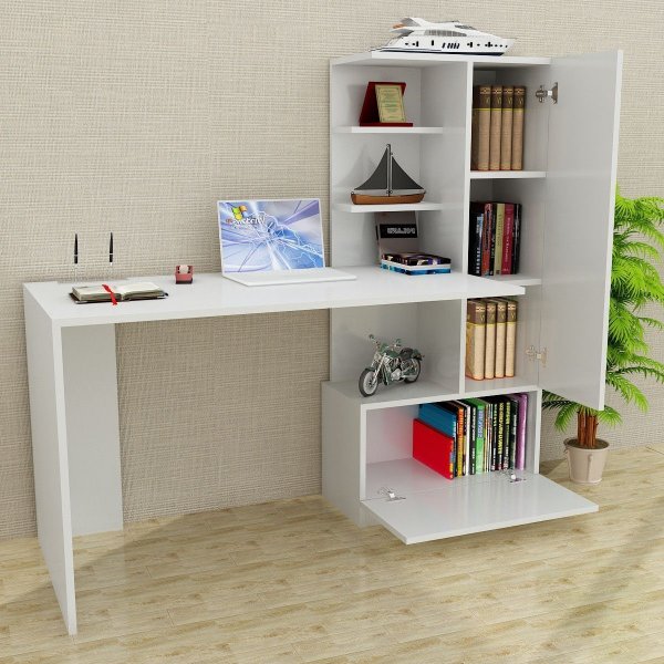 Bureau Merino 120x61,8 cm - Blanc