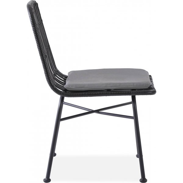 Chaise de salle à manger Cadeira 401 - Noir Chaise de salle à manger Cadeira 401 - Noir