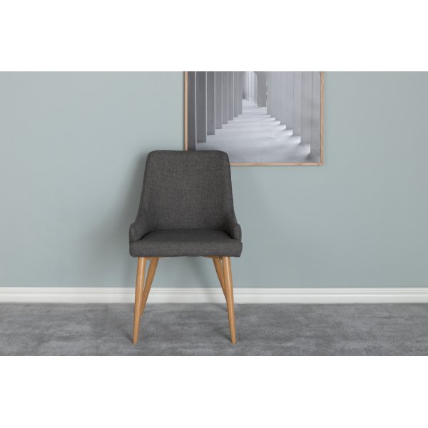 Paradis matstol - Mörkgrå Paradis matstol - Mörkgrå