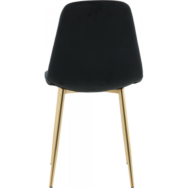 Chaise Bridge - Noir/laiton Chaise Bridge - Noir/laiton