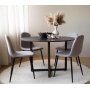 Table  manger Bronx 120 cm - Marron fonc