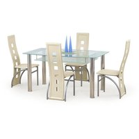 Jasmine bord - Frostat glas Jasmine bord - Frostat glas