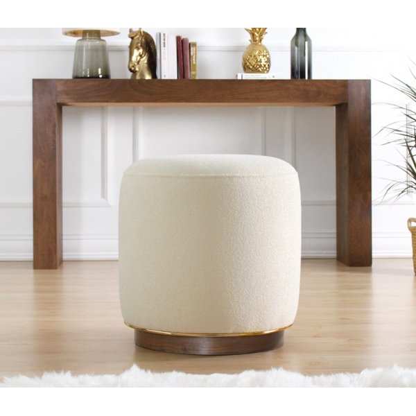 Pouf Zeone - Crème Pouf Zeone - Crème
