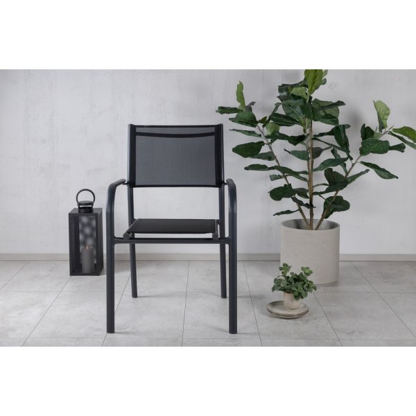 Santorini matstol - Svart Santorini matstol - Svart