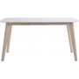 Catherine matbord 150 cm - Vit/whitewash