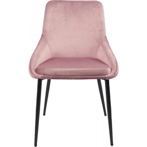 Theo stol - Rosa sammet Theo stol - Rosa sammet