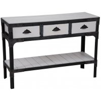 Sideboard Factory - Vit / Metall Sideboard Factory - Vit / Metall