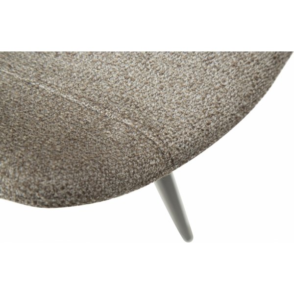 Chaise de salle  manger Hype - Boucle marron