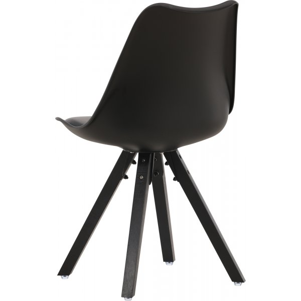 Chaise de salle à manger Zeno - Noir Chaise de salle à manger Zeno - Noir