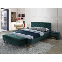 Azurro sngram 160x200 cm - Grn sammet