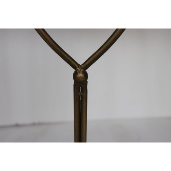 Venestad konsolbord - Tr/guldig