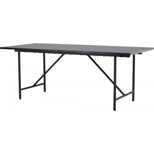 Table  manger Astrid 200 x 75 cm - Noir