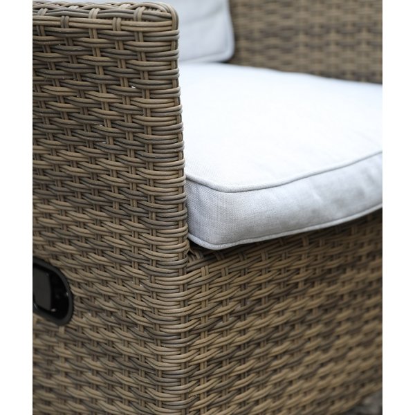 Table de groupe d'extérieur Lysekil avec 6 chaises pliantes Table de groupe d'extérieur Lysekil avec 6 chaises pliantes