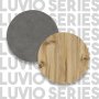 Luvio bokhylla 20 - Ek/silver