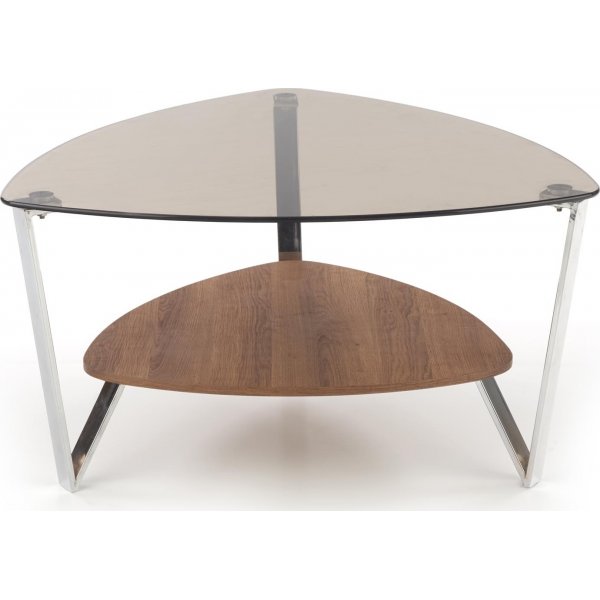 Gail soffbord 80 x 80 cm - Brun