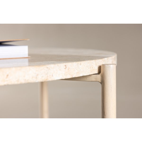 Sandhamn soffbord 70 cm - Beige