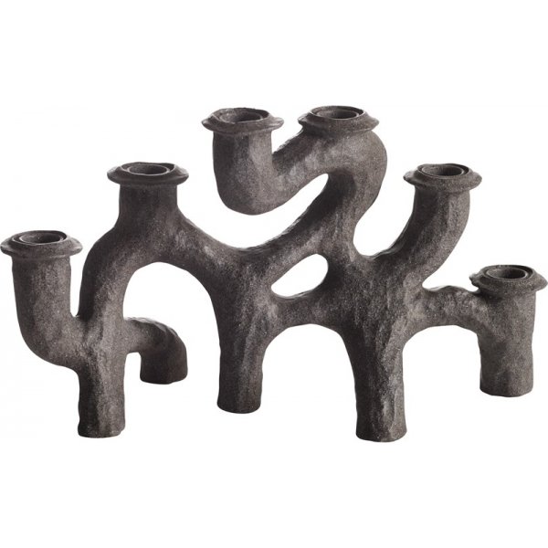 Bougeoir Sandro 35 x 14 x 20 cm - Gris Bougeoir Sandro 35 x 14 x 20 cm - Gris