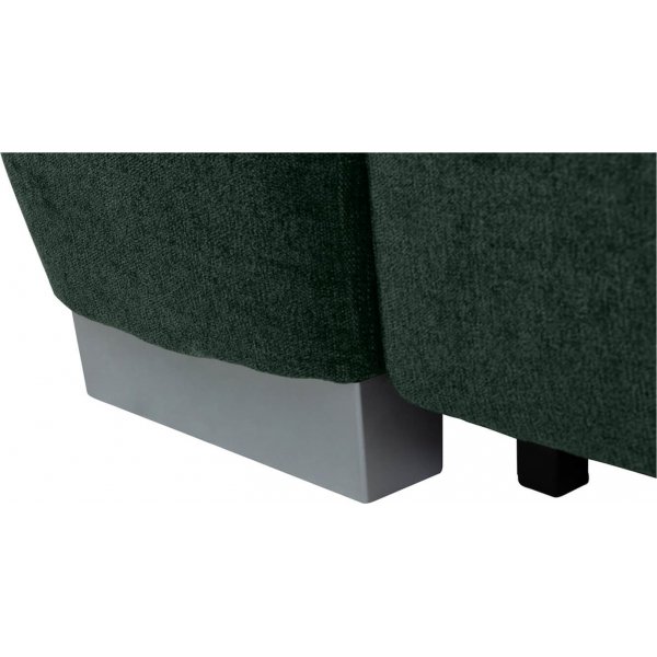 Gaspar 3-sits bäddsoffa - Grön Gaspar 3-sits bäddsoffa - Grön