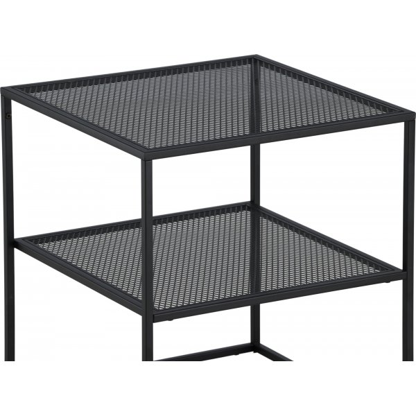 Netz sidobord 55 x 55 cm - Svart Netz sidobord 55 x 55 cm - Svart