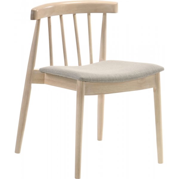 Florence matgrupp i whitewash; rektangulärt matbord 150 x 90 cm med 4 st Florence stolar Florence matgrupp i whitewash; rektangulärt matbord 150 x 90 cm med 4 st Florence stolar