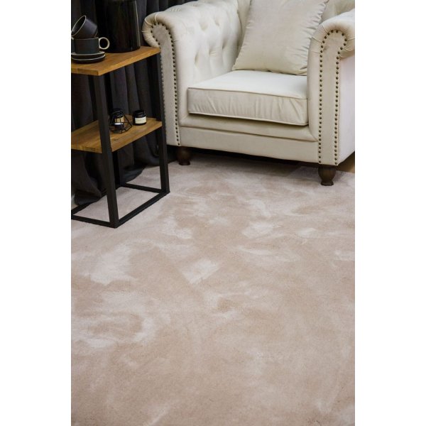 Lawson matta - Beige viskos-look Lawson matta - Beige viskos-look