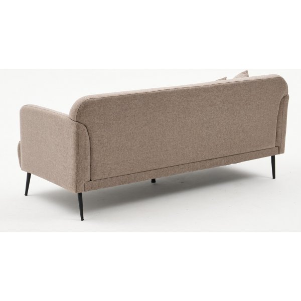 Revos 3-sits soffa - Brun Revos 3-sits soffa - Brun