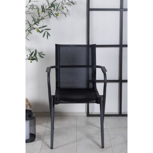 Alina matstol - Svart