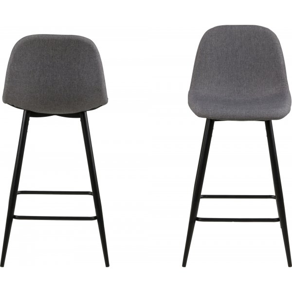 Tabouret de bar Wilma - Gris Tabouret de bar Wilma - Gris