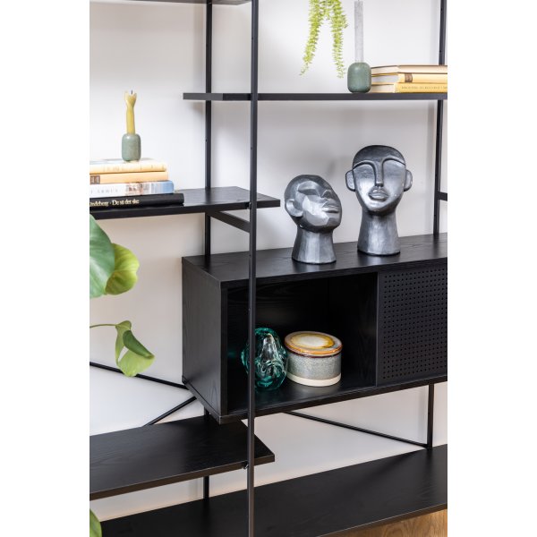 Bibliothque Angus 188 cm - Noir