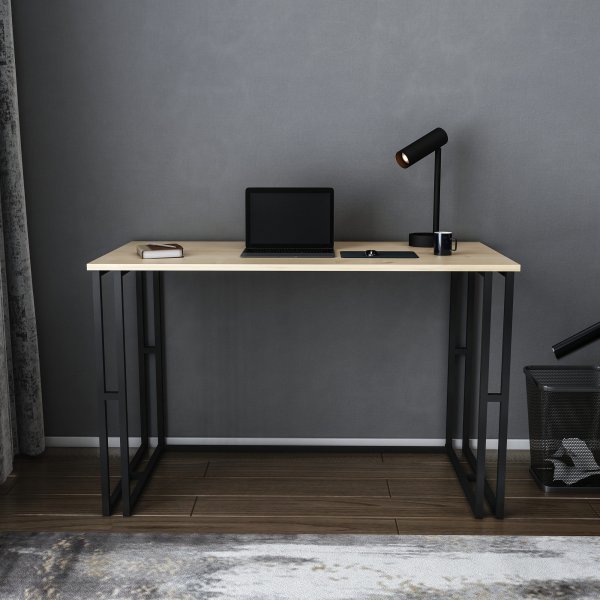 Bureau Kane 120 x 60 cm - Noir/chne