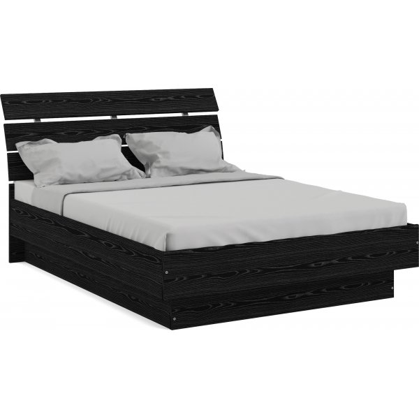 Naia bed 154 x 203 cm - Zwart