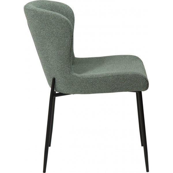Chaise de salle à manger Glam - Boucle verte Chaise de salle à manger Glam - Boucle verte