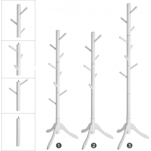 Elly kldhngare - Vit