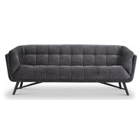 Troels Lulu 3-sits soffa - Antracit sammet Troels Lulu 3-sits soffa - Antracit sammet