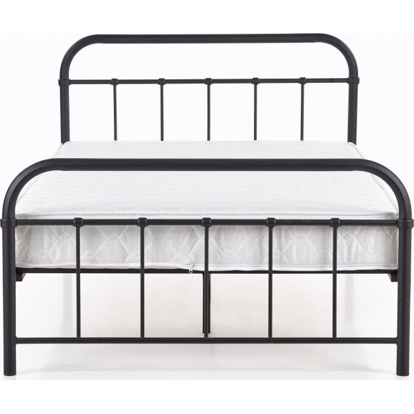 Saldus zwart bedframe 120x200 cm