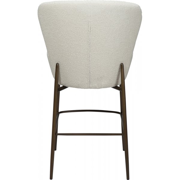 Chaise de comptoir Orbit - Dove boucl