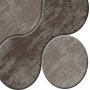 Dots badrumsmatta - Brun