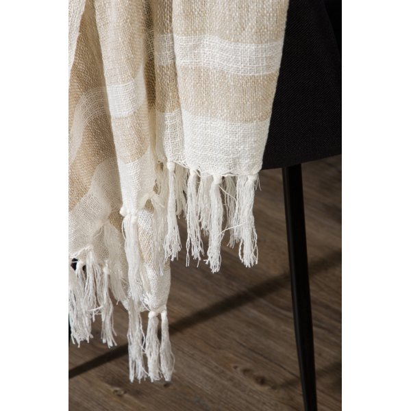 Bondi pld 130x170 cm - Beige/brun/vit