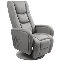 Bibi reclinerfåtölj - Grått PU Bibi reclinerfåtölj - Grått PU